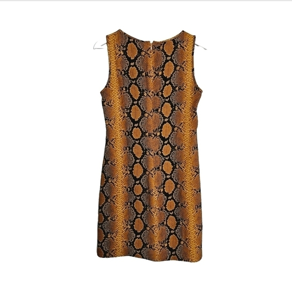 NEW Michael Kors Collection Python-Print Tank Shift Dress - Picture 3 of 6